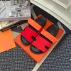 Slides Shearling Slippers Designer Chypre Mens Women Beach Chypre Sandals Classic Buckle Outdoor with Box 49441