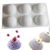 Moules de cuisson 3D Silicone Moules Fleur Plateau En Forme De Gâteau Moule Mousse Truffe Brownies Pan Pâtisserie Outil Gâteaux