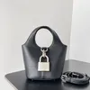 Designer 10A Big Lock Hobo Bags Top Togo Capinho Bolsas de Chave de Cahide