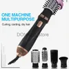 Electric Hair Dryer Hot Air Brush 4 Head Replaceable Hair Dryer Comb One Step Blower Strong Wind Electric Straightener Roller Curler Styling Tools J240117