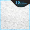 5/10/20PCS 3Dフォームソフトブリック接着パターンウォールステッカー防水壁紙皮とスティックウォールパネルホームデコレーション240117