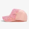 Ball Caps COKK Sequin Rhinestone Baseball Cap Women Snapback Hats For Women's Cap Adjustable Baseball Hats Bone Casquette Dad Hat Female YQ240117