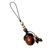 Keychains Fashionable Phone Accessory Wood And Acorn Pendant For Trendy Individuals Dropship