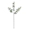 Decorative Flowers Simulation Eucalyptus Branch Durable Leaves Easy Care Background Decor