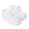 Babyschoenen 0-6 maanden Geboren babyschoenen Puur katoen Witte roos Prinses Geborduurde bloem Kant Lente Zomer Herfst Voor kinderen Jongens Meisjes