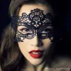 Mask Black Sexy Lady Lace Mask Fashion Hollow Eye Mask Masquerade Party Fancy Masks Halloween Venetian Mardi Party Costume BC BH1350 LL