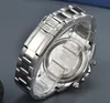 Men de diamants célèbres Anneau de brillance étoilée Watches Luxury en acier inoxydable Auto Date Quartz Corloge automatique SIX BOX AIGUELLES ET SAPPHIRE VERRE LUMINE LUMINES Cadeaux