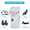 Draagbare handheld vernevelaar Machine Ultrasone Atomazition Stille inhalator voor kinderen en volwassenen Masker van vervangende accessoires