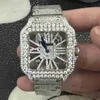 Designer Watches Fijn 904L Diamond Steel horlogeband Saffierglas waterdicht en zweetbestendig diamant Volautomatisch mechanisch uurwerk TOP kwaliteit TJJ0