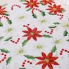 Table Mats Placemats Embroidered Flower Hollow For Spring Decorations Runner Holiday And