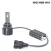 100W H7 H4 LED faro de coche lámpara CANBUS H8 H9 H11 HB3 9005 HB4 9006 20000LM bombilla doble tubo de cobre luces para Auto