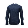 High Quality Man New in Vintage Elegant Jeans Shirts Men Long Sleeve Fashion100Cotton Denim Shirts 100Cotton Luxury Designer Brand Cowboy Clothes Outdoor