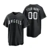 Custom kids Los''Angeles''Angels''Men Women Youth Jared Walsh Phil Gosselin Jo Adell Shohei Ohtani Custom Black Fashion''Replica''Jersey