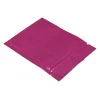 Prov Power Packaging Zipper Sealing Mylar Påsar Små återförslutningsbar livsmedelsförvaring Aluminiumfolie Pouches Retail 200pcs/Lot Pink Cosmetic LL