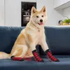 Abbigliamento per cani Scarpe Calzini antiscivolo Protezione natalizia per calzini per animali domestici di taglia media e piccola Cani Gatti