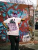 Homens camisetas CPFM XYZ Camiseta Tendência Graffiti Vertabrae 2021 Sal mata caracóis não Playas Atlanta Hip Hop Homens Mulheres Rua Camisetas T240117