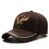 Ball Caps Fashion Eagle Haftowany męski kapelusz 2023 NOWOŚĆ Outdoor Golf Caps Women Men Men Sport Snapback Oddychający bawełniany baseball czapki słońce YQ240117