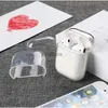 Mobiele telefoon hoesjes 1 stuk Zachte TPU Transparante hoes Bluetooth draadloze oortelefoon beschermhoes Heldere huid voor AirPods 1 2 Accessoires Oplaaddoos YQ240117