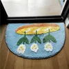 Mattor blomma golvmattor vardagsrum dekor matta badrum icke-halk absorberande dörr mattor sovrum sovrum