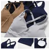 Abbigliamento da yoga Reggiseno fitness ad alto impatto da donna profondo scollo a V intimo sportivo burroso morbido palestra crop top abbigliamento da allenamento traspirante femminile