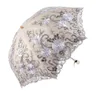 Folding Umbrella Rain Women Elegant Lace Umbrella Windproof Sun Sunshade Rain Umbrellas AntiUV Waterproof Parasol5212622