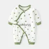 Pullover Lawadka 0-6m Spring Autumn Infant Girls Boys Romper for Newborn Dot Print Pleassuit Compley for Baby Boy من 0 إلى 3 أشهر H240508
