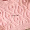 Waistcoat Lawadka 1-5T Knit Baby Vest For Girls Coat Autumn Winter Sleeveless Pink Baby Waistcoat Jacket Soft Children Outerwear Clothes H240508