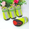 Dog Apparel Waterproof Shoes No Slip Winter Boots Reflective Pet Snow Rain Warm Botties For Chihuahua Pitbull