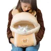 Przewoźnicy kotów Pet Travel Zagusta ciepły plecak worka na klatkę piersiową
