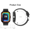 Nieuwe smartwatch 1,69 inch fitness-aanraakscherm smartwatch voor iOS / Android-telefoons met hartslagmeter bloeddruk zuurstoftracker anwser bellen kijken