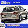 Auto Achterlicht Montage Dynamische Streamer Richtingaanwijzer Rem Achteruit Inparkeren Running Lights Voor Vw Touareg Led-achterlicht 11-18