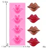 Lippen-Kuchenform, Silikon-Lippen-Fondant-Formen für selbstgemachte Schokolade, Süßigkeiten, Kuchen, Werkzeug 122260