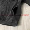 Vestes pour hommes lavé noir Denim Jeans veste pour hommes femmes haute qualité Denim Vintage vêtements vestes hauts Coatephemeralew