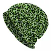 Berets Leopard Skullies Beanies Caps Cool Inverno Quente Mulheres Homens Chapéu de Malha Unissex Adulto Animal Impressão Bonnet Chapéus