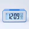 Desk Digital Clock Table Electronic Sound Control Backlight 12/24 Calendar Alarm Clock Ringtones Bedrooms Bedside Home Decor 240116