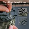 9Core 550 Military Paracord Rope 100M With Cutting Storage Measure Spool 4mm Outdoor Survival Parachute Cord Tent Lanyard Stra 240117