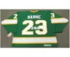 Maglia da uomo 23 LOU NANNE Minnesota North Stars 1967 CCM Vintage Home Hockey o personalizzata con qualsiasi nome o numero retrò Jersey8921055