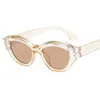 Sonnenbrille Unregelmäßige Cat Eye Frauen Marke Designer Vintage Sonnenbrille Weibliche Mode Candy Farben Shades B5E0