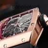 Mechanical Watch Chronograph Richardmill Luxury Wristwatches Mens Watches Richardmill Womens Watch RM023 Carbon Fiber Copper Nickel Zinc Alloy Sports Mach E7GE