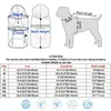 S5XL Dogs Raincoat PU Vattentäta husdjurskläder för små stora regn Cape Safety Rainwear Reflective Puppy Poncho Apparel 240117