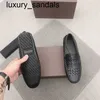 Botteggavenets sapatos masculinos casuais tecido de couro tecido verão couro genuíno couro macioqwq