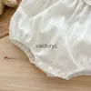 Ensembles 0-12m Été nouveau-né bébé fille Bodys impriment les combinaisons de coton pour bébé vêtements pour bébé pour filles vêtements de beauté H240508