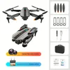 Drone S91 con doppia fotocamera HD, posizionamento del flusso ottico, avvio con un solo tasto, motori brushless, luci a LED, volo stabile per Natale, regalo di Halloween