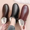 Hiver chaud femmes bottes épais en peluche bottines femme fermeture éclair confortable en plein air bottes De neige mode coton chaussures Botas De Mujer 240116