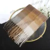 Fashion Scarf Ac Studio Designers Cashmere for Women Luxury Mens Winter Scarfs Shawl Scarves Womens as Studios Wool Poncho for Men with Tag Rainbow Colour 141