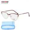 Sunglasses Frames Women Cat Eye Glasses Frame Fashion Optical Eyeglasses Butterfly Style Leisure Spectacles 8502