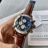 U1 Top AAA Bretiling Mens Watch Navitimer Chronograph Quartz Movement Avenger Hurricane Wristwatches Superocean Sapphire Waterproof Designer 1884 Swiss Watche