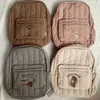 El çantaları KS Kids Backpack Çocuk Okul Çantaları Anaokulu Kızlar Çanta Bezi Organizatör Annesi Bagaj Seyahat Çantası Bebek Erkek Okul Çantası