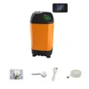Outdoor-Camping-Dusche, tragbare elektrische Pumpe, IPX7 wasserdicht, mit Digitalanzeige für Wandern, Reisen, Haustierbewässerung 240117