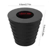 Umbrellas Patio Umbrella Cone Rubber Wedge Plug Black Outdoor Table Mounting Accessories For Hole Opening
